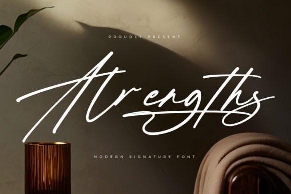 Alrengths Font - Featured Image