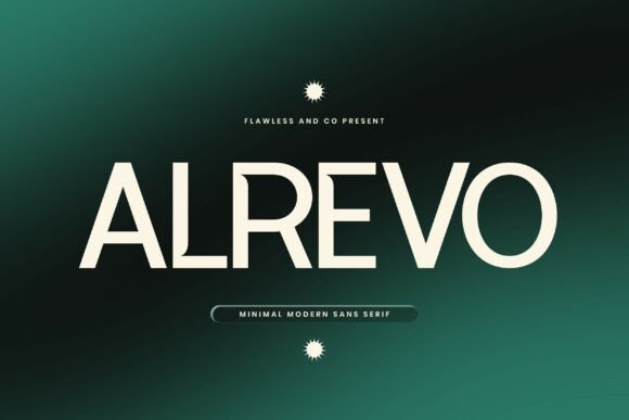 Alrevo Font - Featured Image