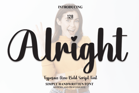 Alright Font - Featured Image