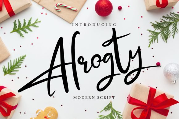 Alrogty Font - Featured Image