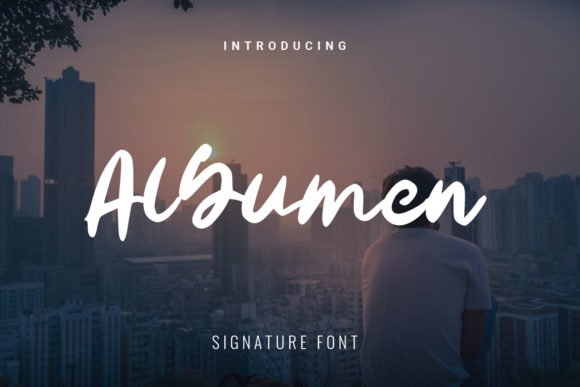 Alsumen Font - Featured Image