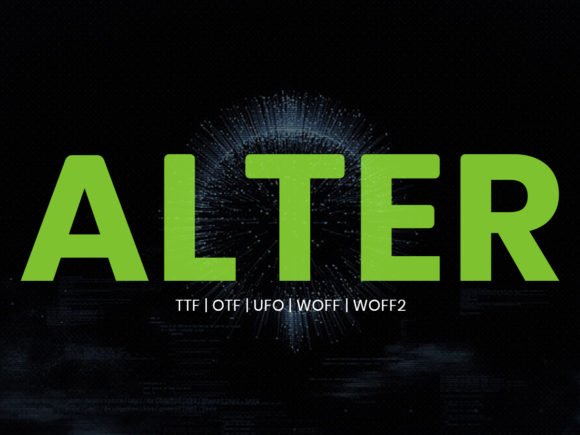 Alter Font - Featured Image