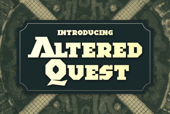 Altered Quest Font - Featured Image