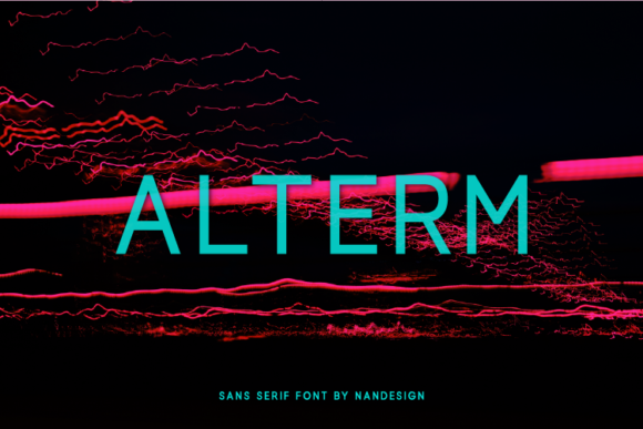 Alterm Font - Featured Image
