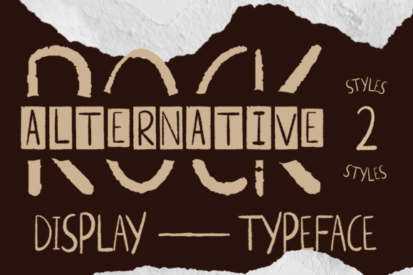 Alternative Rock Font - Featured Image