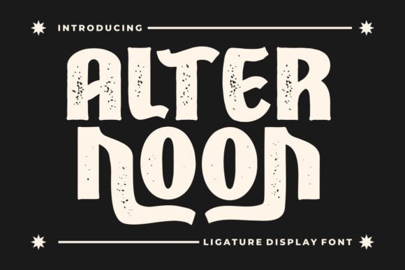 Alternoon Font - Featured Image