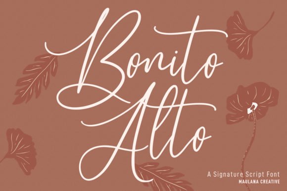 Alto Bonito Font - Featured Image