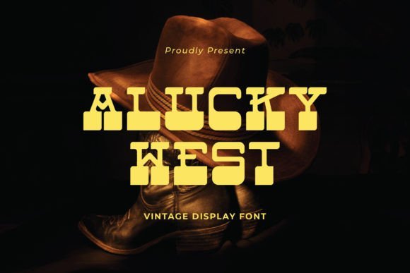 Alucky West Font - Featured Image