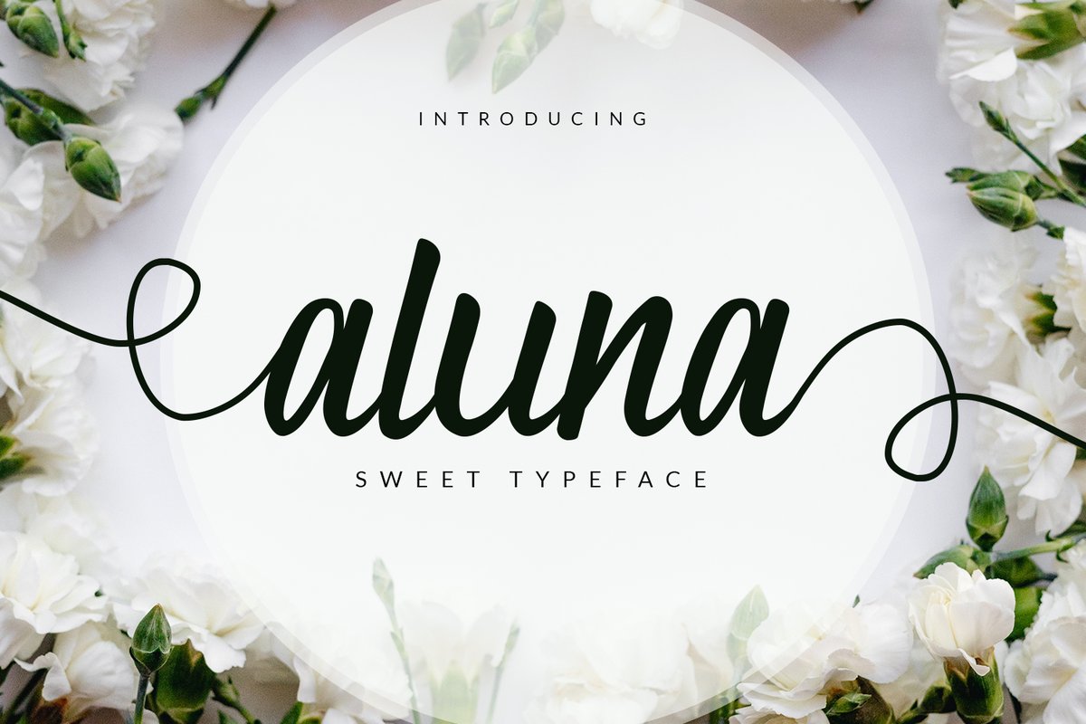 Aluna Font - Featured Image