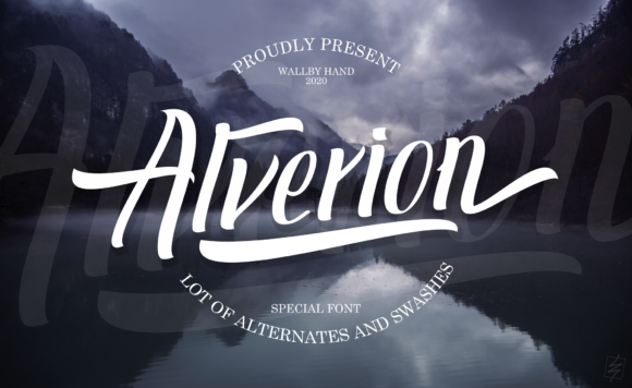 Alverion Font - Featured Image
