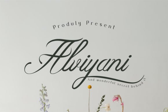 Alviyani Font - Featured Image