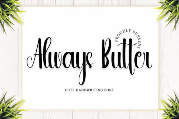 Always Butter Font - Featured Image