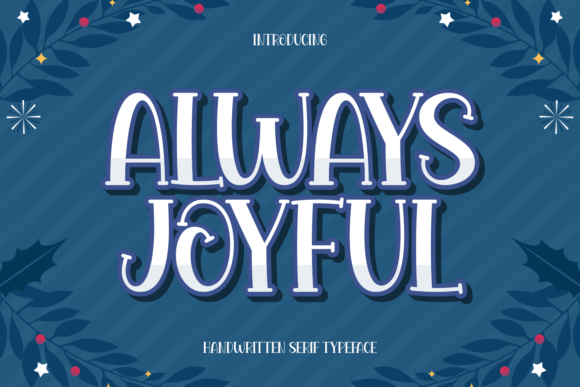 Always Joyful Font - Featured Image