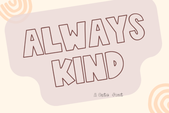 Always Kind Font - Featured Image