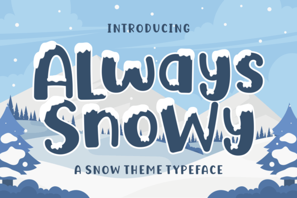Always Snowy Font - Featured Image