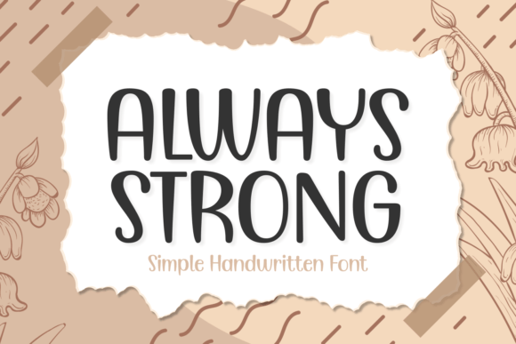 Always Strong Font - Featured Image