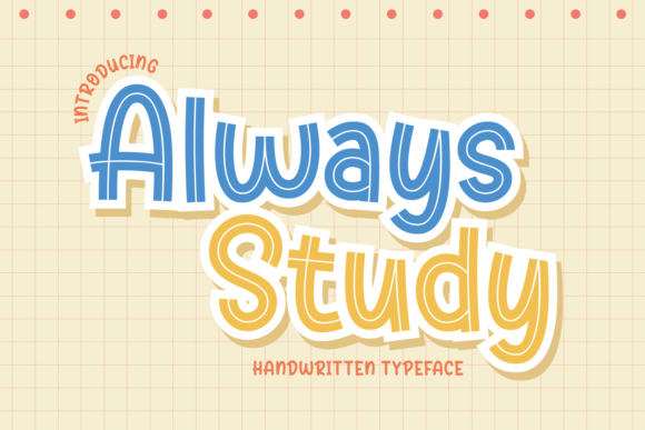 Always Study Font - Featured Image