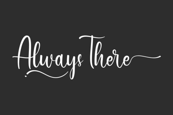 Always There Font - Featured Image