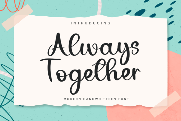 Always Together Font - Featured Image