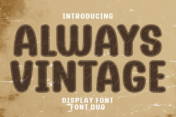 Always Vintage Font - Featured Image