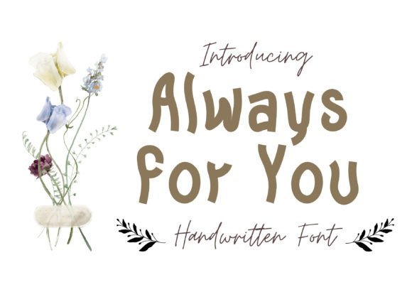Always for You Font - Featured Image