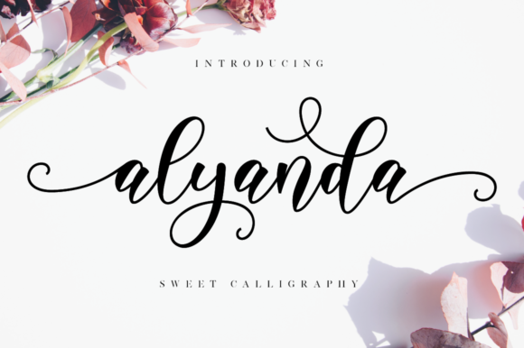 Alyanda Script Font - Featured Image