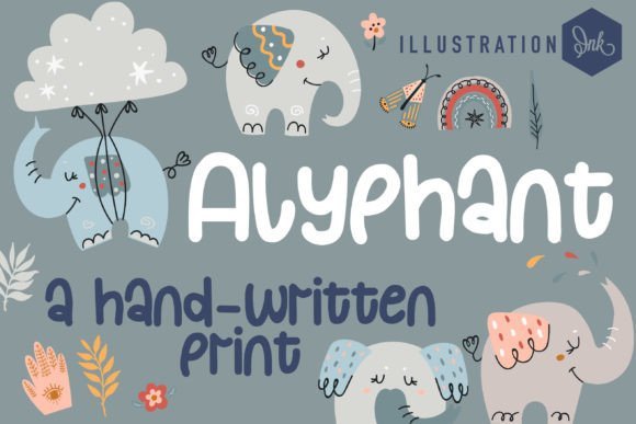 Alyphant Font - Featured Image