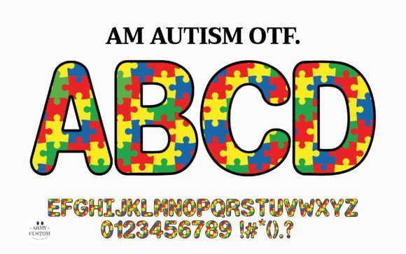 Am Autism Font - Featured Image