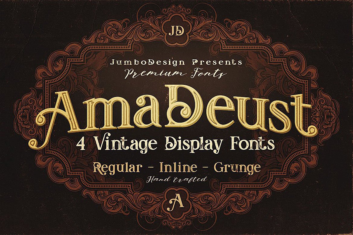 AmaDeust Font - Featured Image