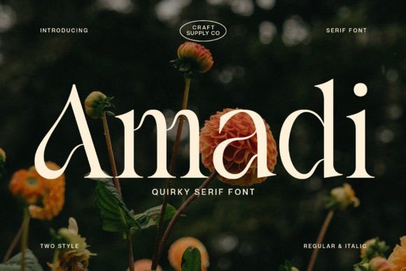 Amadi Font - Featured Image