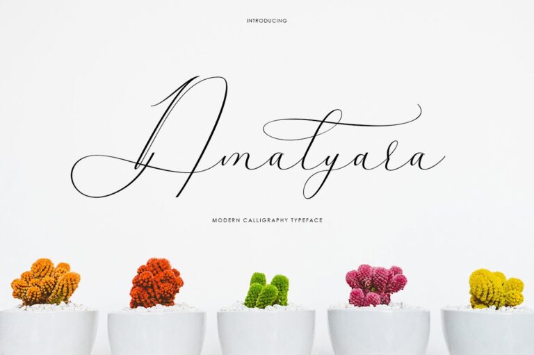 Amalyara Font - Featured Image