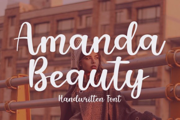 Amanda Beauty Font - Featured Image