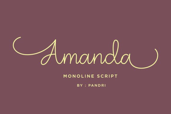 Amanda Font - Featured Image