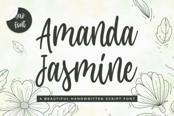 Amanda Jasmine Font - Featured Image