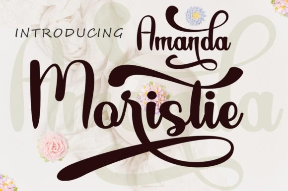 Amanda Moristie Font - Featured Image