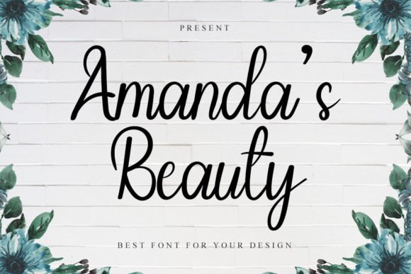Amanda's Beauty Font - Featured Image