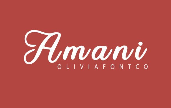 Amani Font - Featured Image
