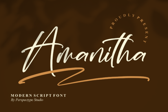 Amanitha Font - Featured Image