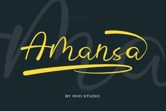 Amansa Font - Featured Image