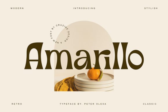 Amarillo Font - Featured Image