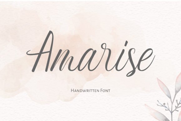 Amarise Font - Featured Image