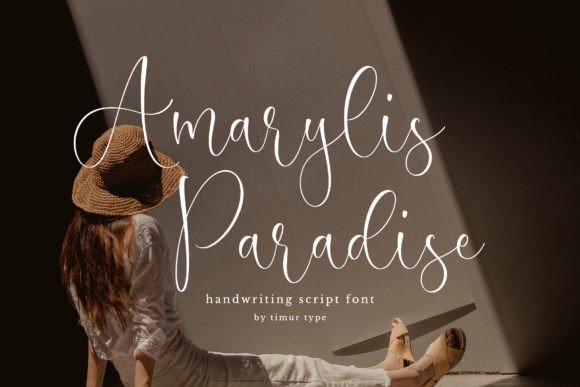 Amarylis Paradise Font - Featured Image
