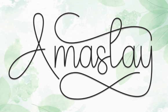 Amastay Font - Featured Image