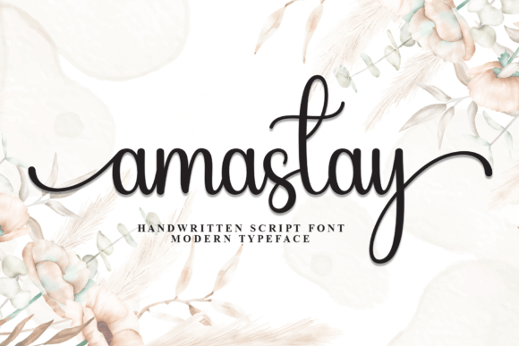 Amastay Font - Featured Image