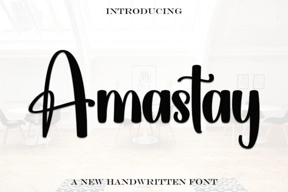 Amastay Font - Featured Image