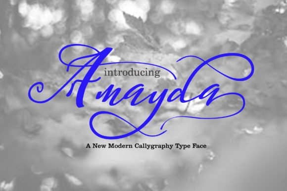 Amayda Font - Featured Image