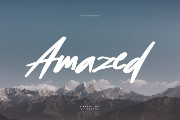Amazed Font - Featured Image