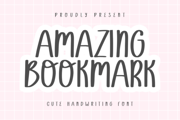 Amazing Bookmark Font - Featured Image