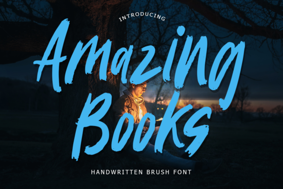 Amazing Books Font - Featured Image