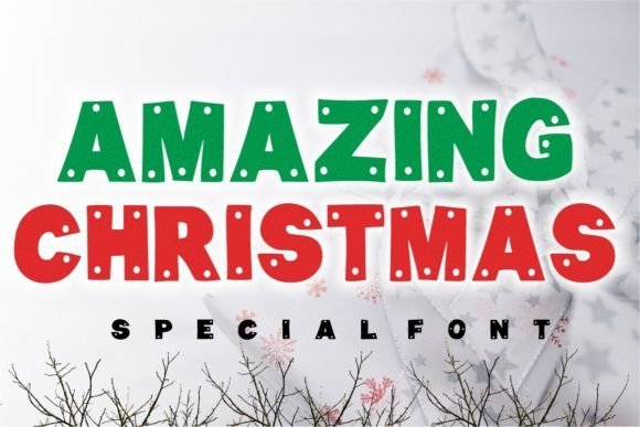 Amazing Christmas Font - Featured Image